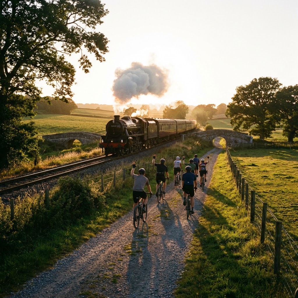 Vélo + train + chalet dans la forêt : le combo vacances qui explose