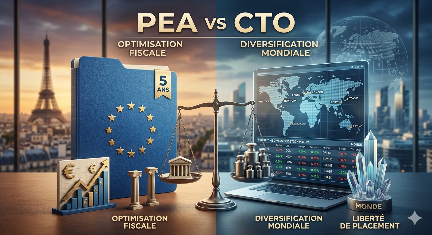 PEA vs compte-titres : lequel choisir en 2026 ?