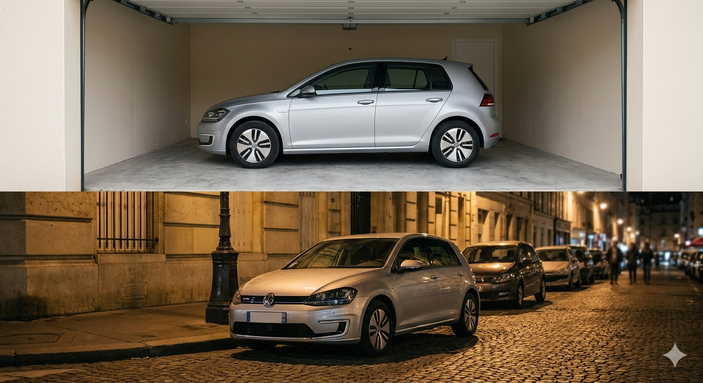 Assurance auto : ce que change vraiment le lieu de stationnement sur votre prime